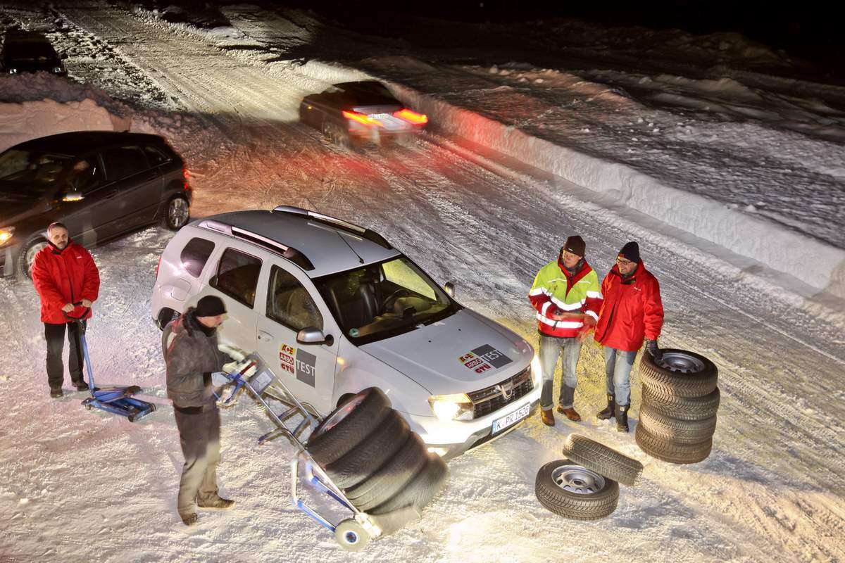 GTÜ Winterreifentest 2012: Sieben Reifen für kompakte SUV im Vergleich